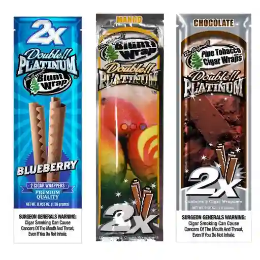 Combo Blunt X 3 Chocolate, Mango, Blueberry