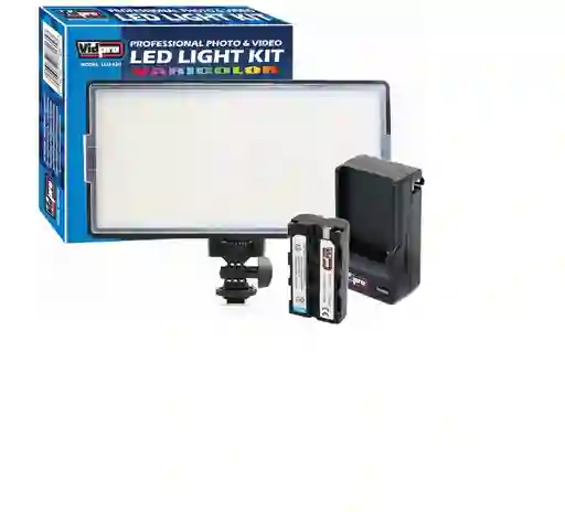 Panel De Luz Led Profesional Recargable Led-416
