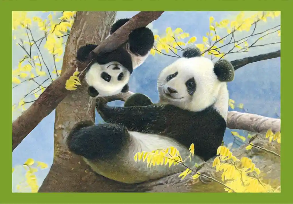 Rompecabezas 4 En 1 Animales Tiernos Y Bebés Para Niños