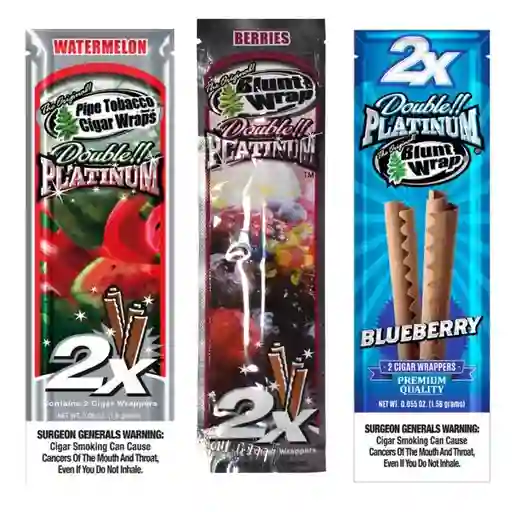 Combo Blunt X 3 Strawberry, Berries, Watermelon