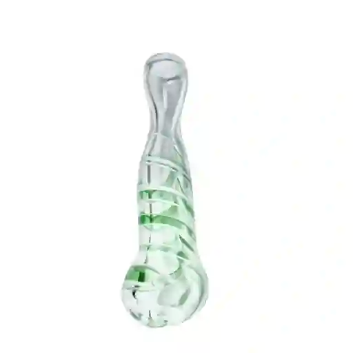 Pipa Vidrio Importada Grande Verde