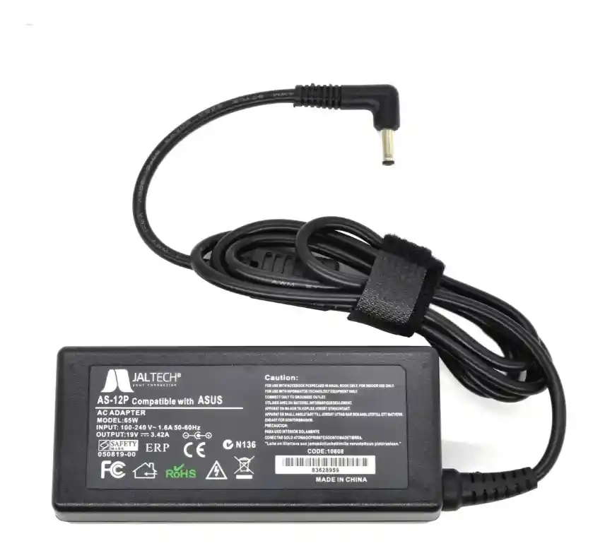 Cargador Compatible Asus 19v 3.42 Dc4*1.35 Punta Fina