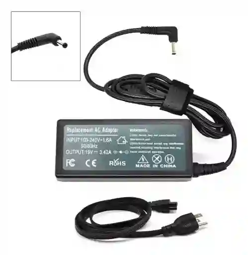 Cargador Compatible Asus 19v 3.42 Dc4*1.35 Punta Fina
