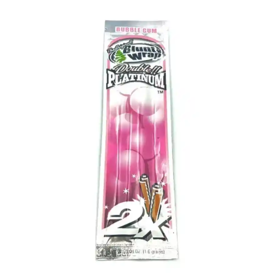 Blunt Wrap Platinum Bubble Gum X2