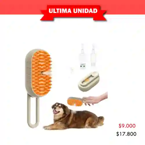 Cepillo A Vapor Para Mascotas