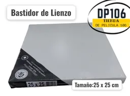 Bastidor Lienzo Para Artistas Oleo-acrilico 25 X 25 Cm