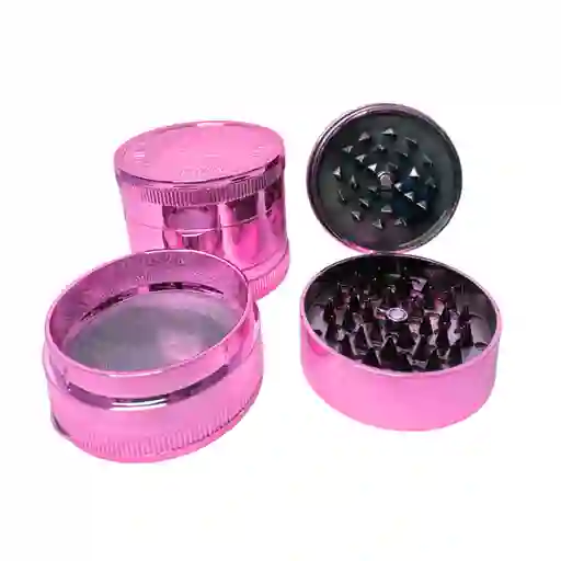 Grinder Grande En Acrilico Rosado