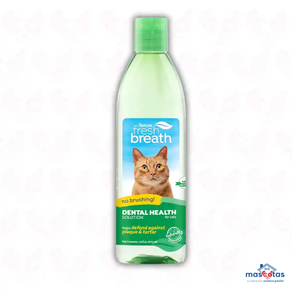 Oral Water Fresh Breath Para Gato