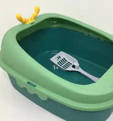 Arenero Semicerrado Sirenita Verde Oliva