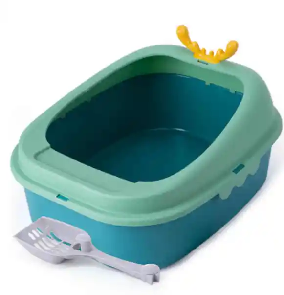 Arenero Semicerrado Sirenita Verde Oliva