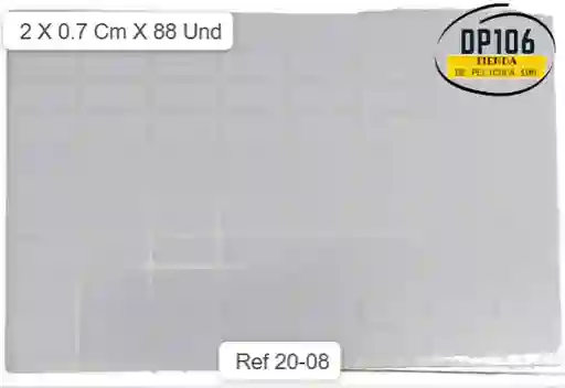 Rotulo Adhesivo 2 X 0.7 Cm X 88 Und Ref 20-08