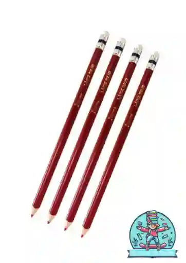 Lapiz Norma Rojo Triangular Unidad
