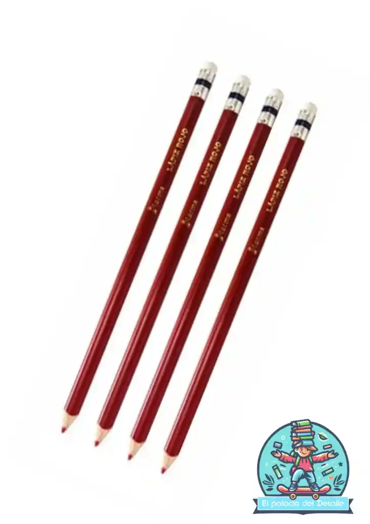 Lapiz Norma Rojo Triangular Unidad