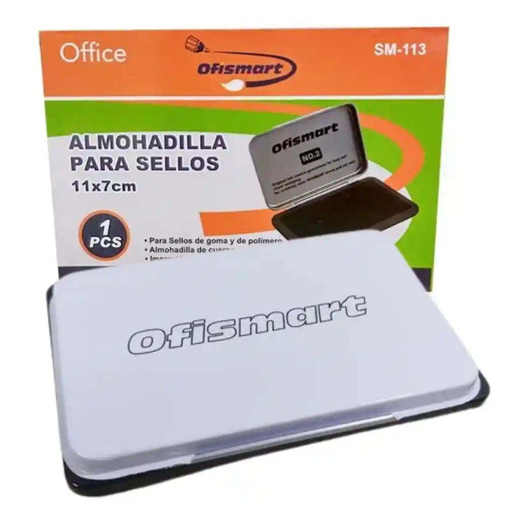 Almohadilla Para Sellos Con Tinta - Ofismart