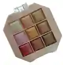 Paleta De Sombras 9 Tonos Satinada
