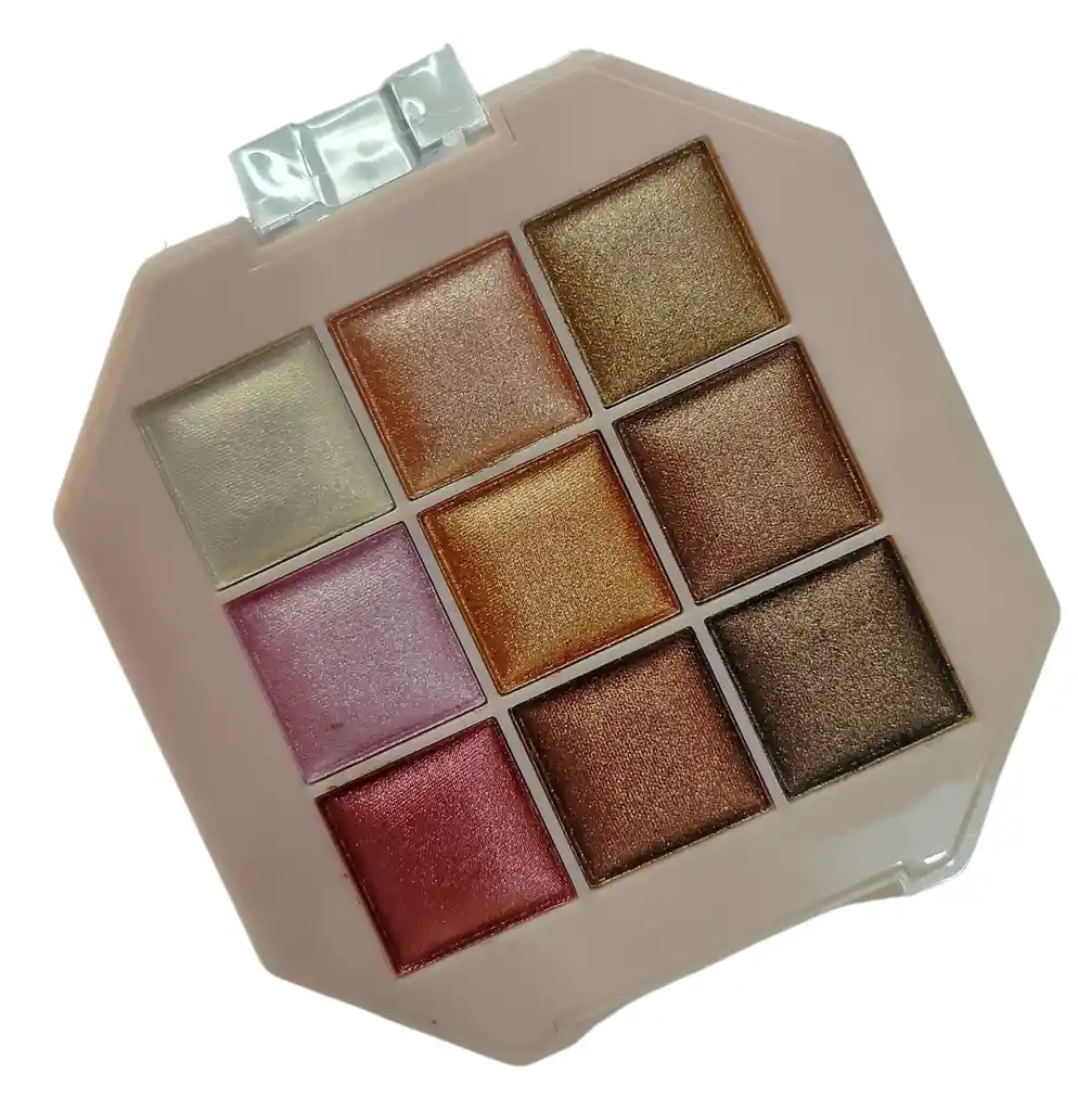 Paleta De Sombras 9 Tonos Satinada