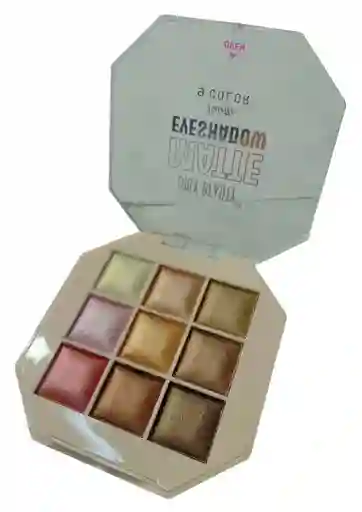Paleta De Sombras 9 Tonos Satinada