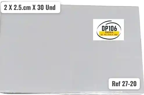 Rotulo Adhesivo 2 X 2.5.cm X 30 Und Ref 27-20