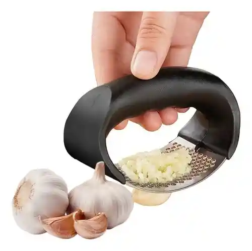 Prensador Machacador Triturador Ajos Cocina Acero Inoxidable