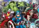Rompecabezas 2 En 1 60 Piezas Marvel Avengers Para Niños