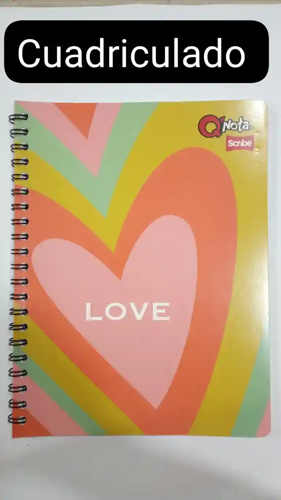 Cuaderno Academico Argollado 80 Hojas Cuadriculado