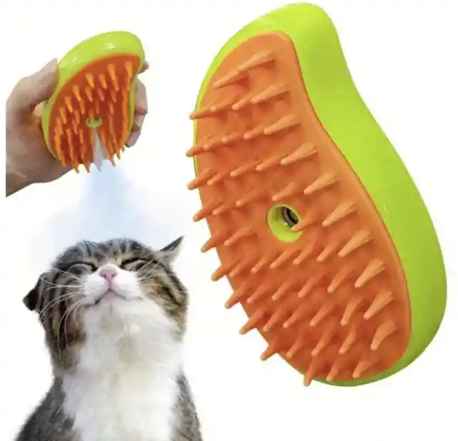 Cepillo Vapor Gato Rosa