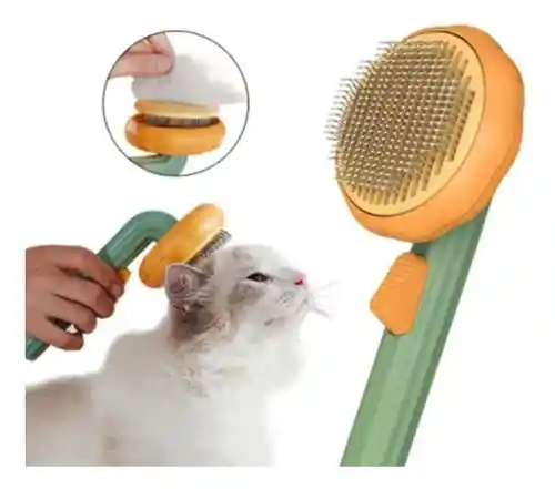 Cepillo Peine Limpieza Automatica Para Mascotas Perros Gatos