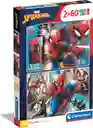 Rompecabezas 2 En 1 Spider-man Aventuras Para Niños