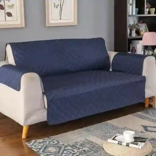 Protector De Sofa 3 Puestos Doble Faz Cubre Sofa