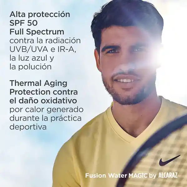 Fotoprotector Isdin Fusion Water Magic By Alcaraz Spf 50 50ml