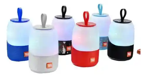 Parlante Bluetooth Tg608 Portatil Led Exterior