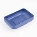 Jabonera Expressions 11x2x7cm Azul Polipropileno