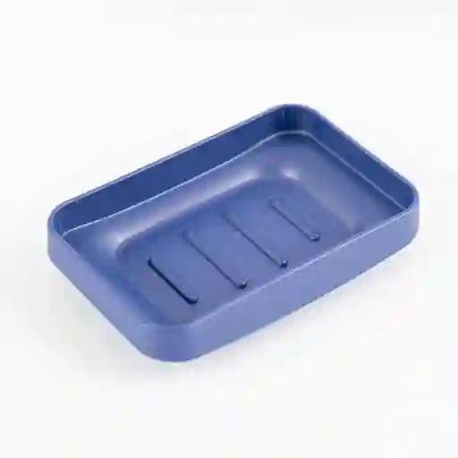 Jabonera Expressions 11x2x7cm Azul Polipropileno