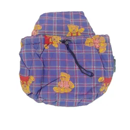 Cama Para Mascotas Azul Con Osos