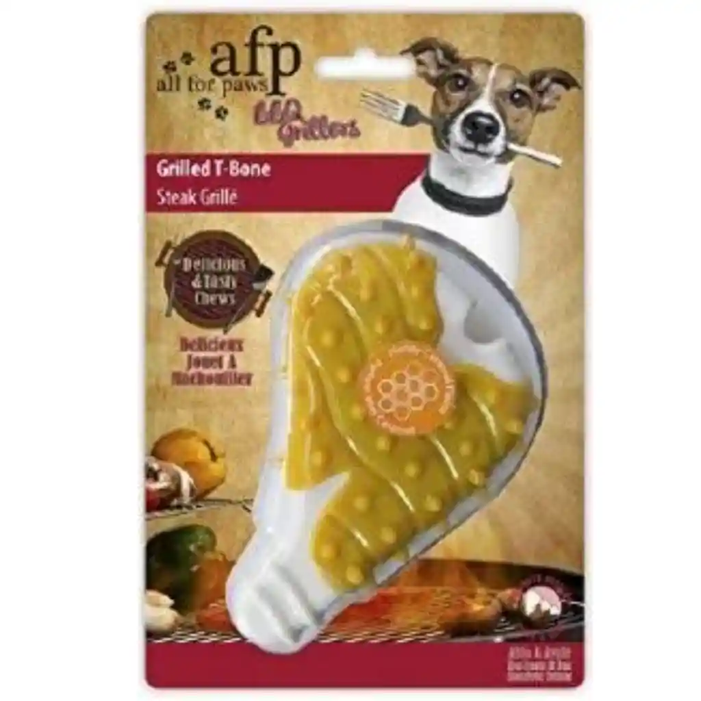 Juguete Para Perro T Bone Amarillo