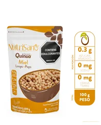 Cereal Quinua Pop Miel Nutrisano 100 Gr