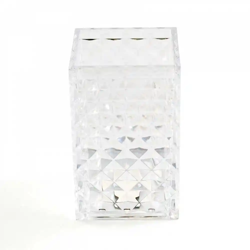Portacepillo Expressions 6x10x6cm Transparente Polietileno