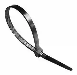 Amarres Plasticos Negros De 10cm *100 Und