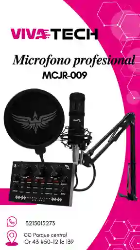 Microfono Profesional Mcjr-009