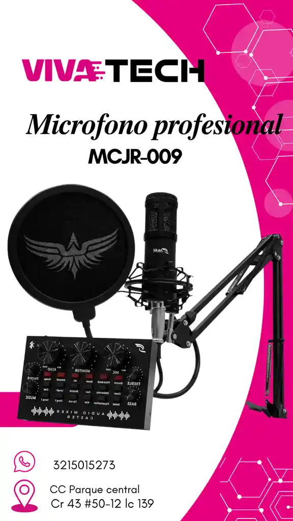 Microfono Profesional Mcjr-009