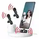 Micrófonos Inalámbricos Solapa 2 En 1 Para Iphone/tipo C