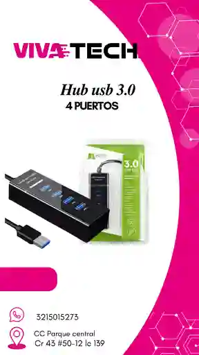 Hub 3.0 (amplia Tus Puertos Usb)