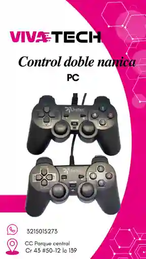 Control Doble Nanica Pc