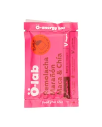 Barra De Proteína Remolacha, Marañon, Maca Chía O-lab 50 Gr