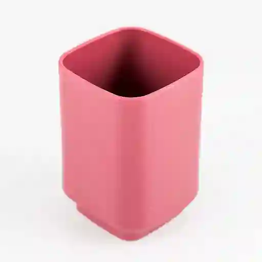Portacepillo Expressions 6x10x6cm Vinotinto Polipropileno