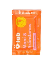 Barra De Proteína Maní Arándanos O-lab 50 Gr