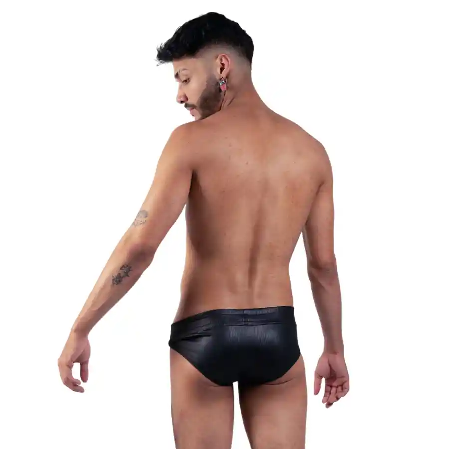 Brief Cintura Encarterada Negro Talla M Pali