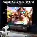 Mini Proyector Hy300 Pro 4k 1080p - Tu Cine En Cualquier Lugar