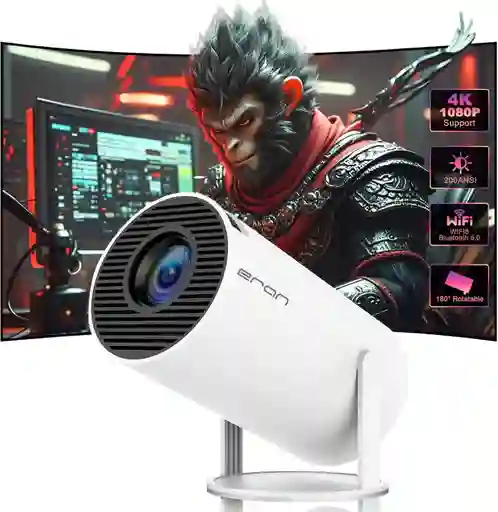 Mini Proyector Hy300 Pro 4k 1080p - Tu Cine En Cualquier Lugar