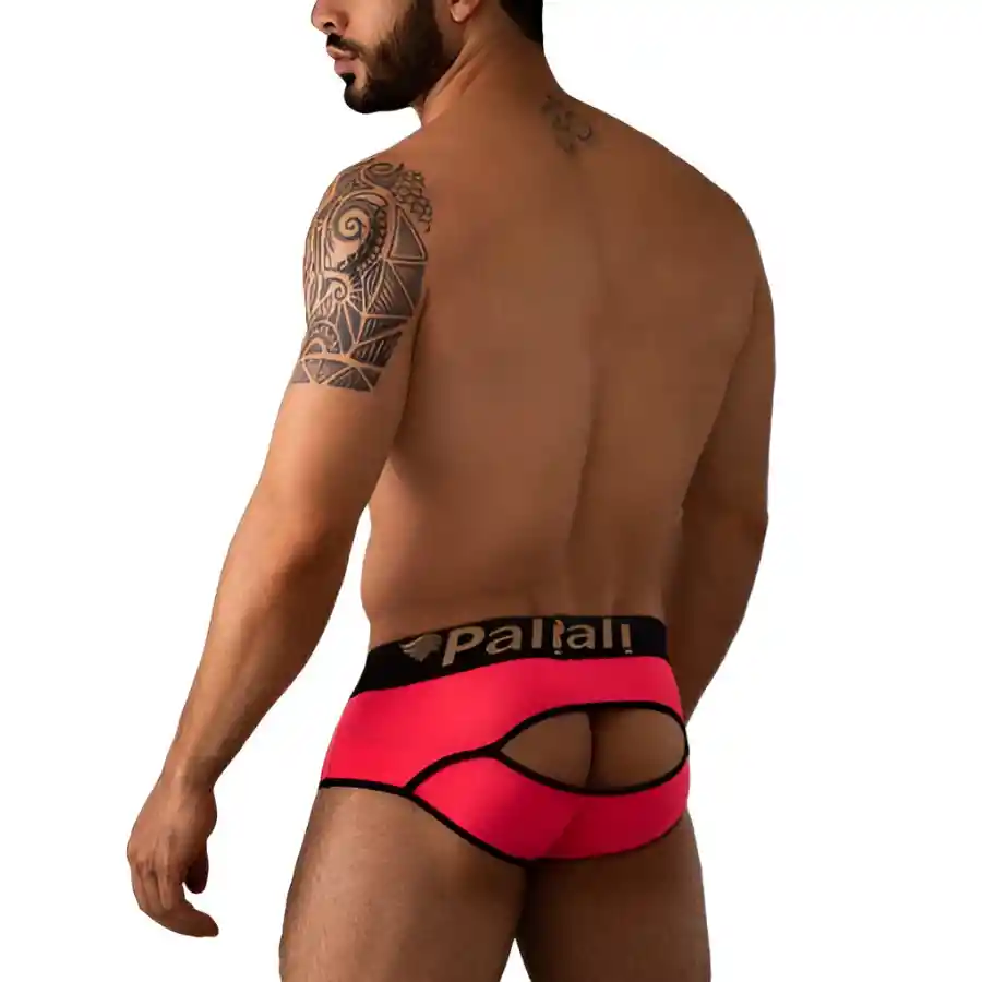 Boxer Con Aberturta Fucsia Talla M Pali